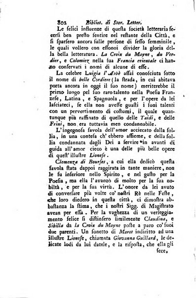 Biblioteca antica e moderna di storia letteraria ossia giornale critico, ed istruttivo de'libri, che a letteraria storia appartengono, secondo l'ordine delle materie accuratamente disposti