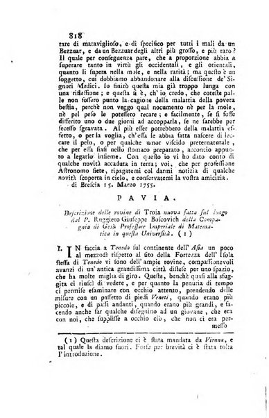 Biblioteca antica e moderna di storia letteraria ossia giornale critico, ed istruttivo de'libri, che a letteraria storia appartengono, secondo l'ordine delle materie accuratamente disposti