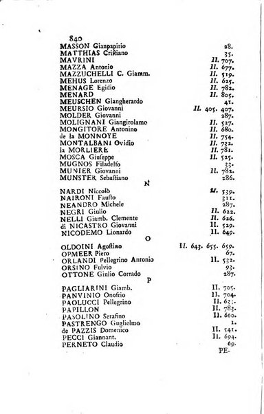 Biblioteca antica e moderna di storia letteraria ossia giornale critico, ed istruttivo de'libri, che a letteraria storia appartengono, secondo l'ordine delle materie accuratamente disposti