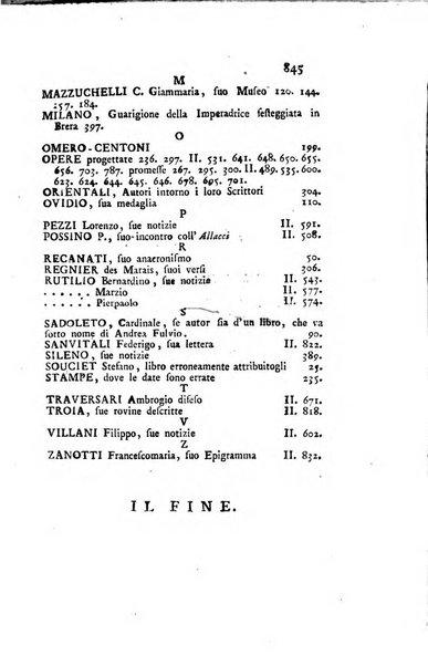 Biblioteca antica e moderna di storia letteraria ossia giornale critico, ed istruttivo de'libri, che a letteraria storia appartengono, secondo l'ordine delle materie accuratamente disposti