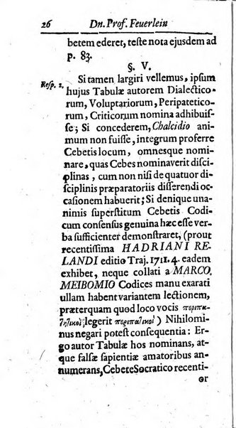 Miscellanea lipsiensia, ad incrementum rei litterariae edita, cum praefatione domini D. Jo. Francisci Buddei theologi, philisophi, et polyhistoris in Academia Ienensi celeberrimi