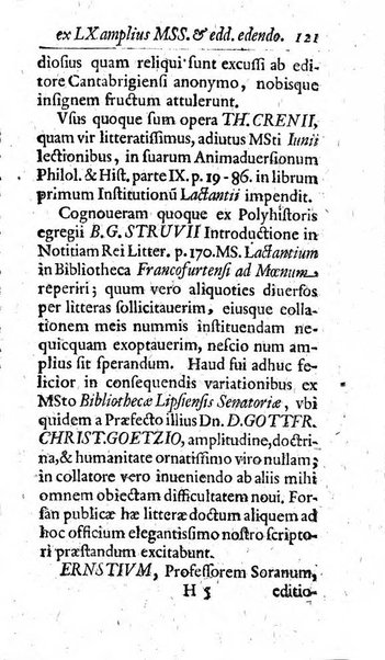 Miscellanea lipsiensia, ad incrementum rei litterariae edita, cum praefatione domini D. Jo. Francisci Buddei theologi, philisophi, et polyhistoris in Academia Ienensi celeberrimi