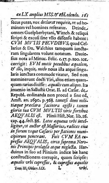 Miscellanea lipsiensia, ad incrementum rei litterariae edita, cum praefatione domini D. Jo. Francisci Buddei theologi, philisophi, et polyhistoris in Academia Ienensi celeberrimi