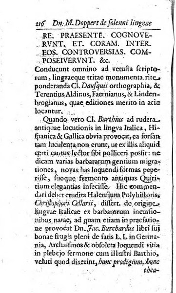 Miscellanea lipsiensia, ad incrementum rei litterariae edita, cum praefatione domini D. Jo. Francisci Buddei theologi, philisophi, et polyhistoris in Academia Ienensi celeberrimi