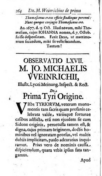 Miscellanea lipsiensia, ad incrementum rei litterariae edita, cum praefatione domini D. Jo. Francisci Buddei theologi, philisophi, et polyhistoris in Academia Ienensi celeberrimi