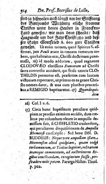 Miscellanea lipsiensia, ad incrementum rei litterariae edita, cum praefatione domini D. Jo. Francisci Buddei theologi, philisophi, et polyhistoris in Academia Ienensi celeberrimi