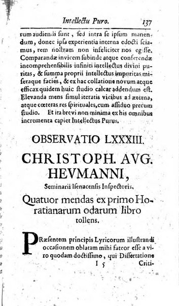 Miscellanea lipsiensia, ad incrementum rei litterariae edita, cum praefatione domini D. Jo. Francisci Buddei theologi, philisophi, et polyhistoris in Academia Ienensi celeberrimi