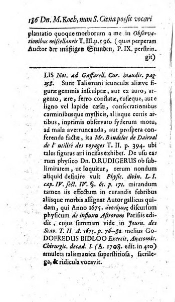 Miscellanea lipsiensia, ad incrementum rei litterariae edita, cum praefatione domini D. Jo. Francisci Buddei theologi, philisophi, et polyhistoris in Academia Ienensi celeberrimi