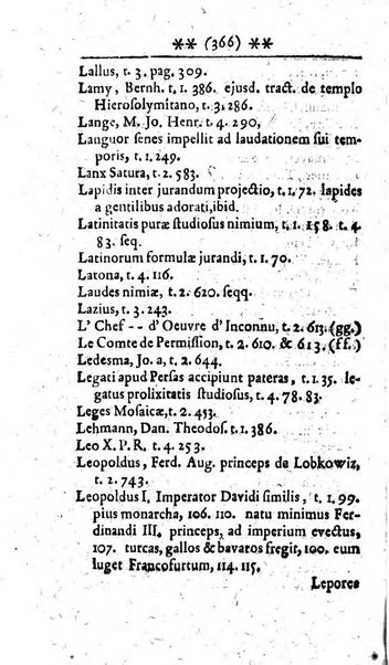 Miscellanea lipsiensia, ad incrementum rei litterariae edita, cum praefatione domini D. Jo. Francisci Buddei theologi, philisophi, et polyhistoris in Academia Ienensi celeberrimi