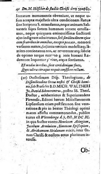 Miscellanea lipsiensia, ad incrementum rei litterariae edita, cum praefatione domini D. Jo. Francisci Buddei theologi, philisophi, et polyhistoris in Academia Ienensi celeberrimi