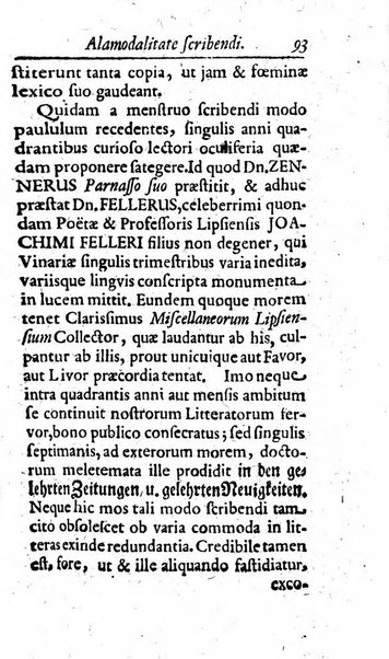 Miscellanea lipsiensia, ad incrementum rei litterariae edita, cum praefatione domini D. Jo. Francisci Buddei theologi, philisophi, et polyhistoris in Academia Ienensi celeberrimi