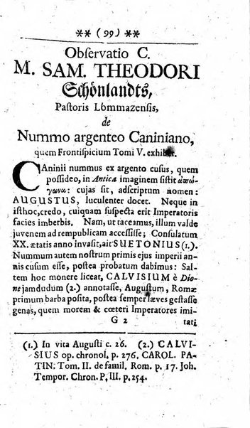 Miscellanea lipsiensia, ad incrementum rei litterariae edita, cum praefatione domini D. Jo. Francisci Buddei theologi, philisophi, et polyhistoris in Academia Ienensi celeberrimi