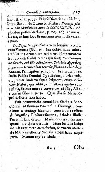 Miscellanea lipsiensia, ad incrementum rei litterariae edita, cum praefatione domini D. Jo. Francisci Buddei theologi, philisophi, et polyhistoris in Academia Ienensi celeberrimi