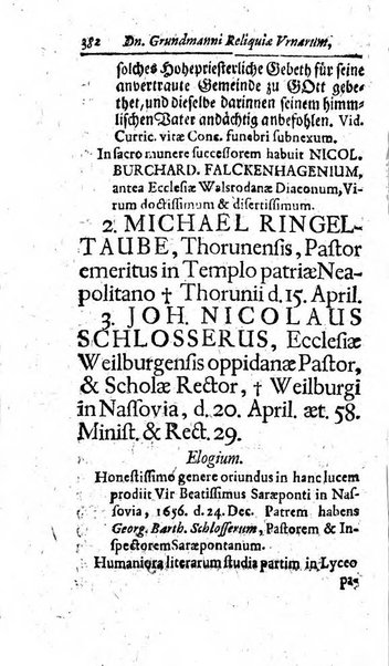 Miscellanea lipsiensia, ad incrementum rei litterariae edita, cum praefatione domini D. Jo. Francisci Buddei theologi, philisophi, et polyhistoris in Academia Ienensi celeberrimi