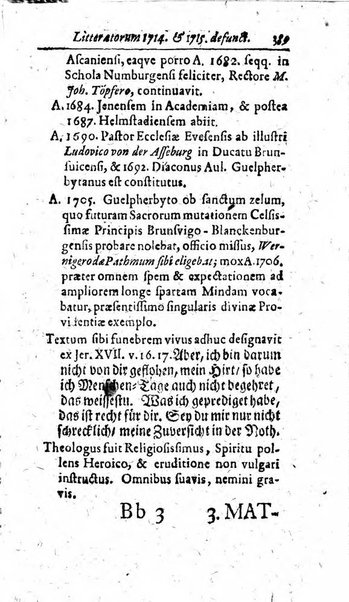 Miscellanea lipsiensia, ad incrementum rei litterariae edita, cum praefatione domini D. Jo. Francisci Buddei theologi, philisophi, et polyhistoris in Academia Ienensi celeberrimi