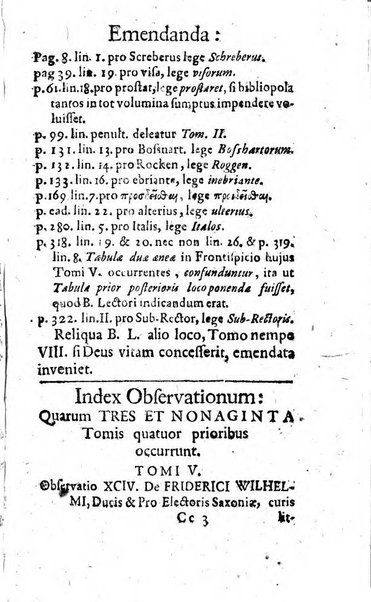 Miscellanea lipsiensia, ad incrementum rei litterariae edita, cum praefatione domini D. Jo. Francisci Buddei theologi, philisophi, et polyhistoris in Academia Ienensi celeberrimi