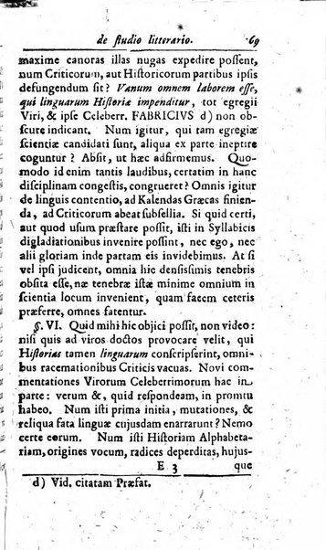 Miscellanea lipsiensia, ad incrementum rei litterariae edita, cum praefatione domini D. Jo. Francisci Buddei theologi, philisophi, et polyhistoris in Academia Ienensi celeberrimi