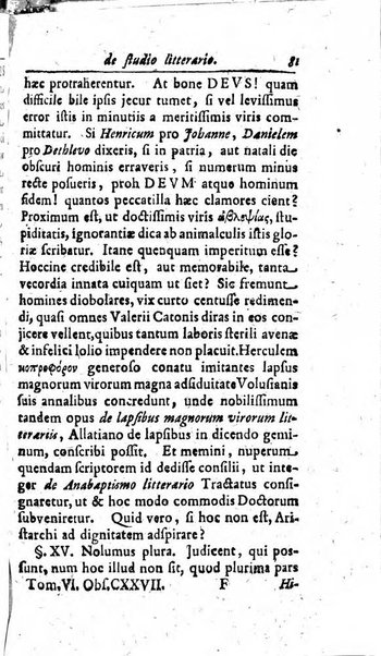 Miscellanea lipsiensia, ad incrementum rei litterariae edita, cum praefatione domini D. Jo. Francisci Buddei theologi, philisophi, et polyhistoris in Academia Ienensi celeberrimi