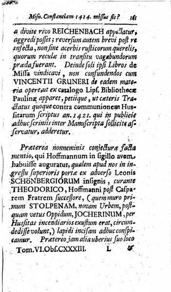 Miscellanea lipsiensia, ad incrementum rei litterariae edita, cum praefatione domini D. Jo. Francisci Buddei theologi, philisophi, et polyhistoris in Academia Ienensi celeberrimi