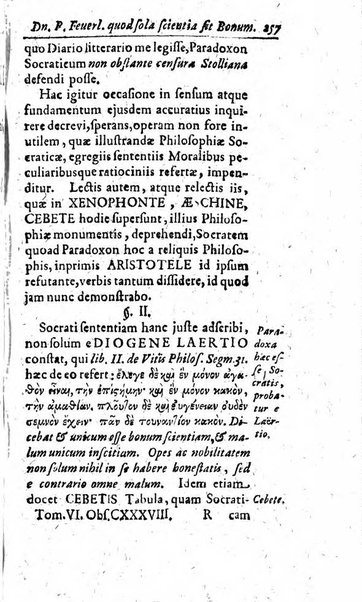 Miscellanea lipsiensia, ad incrementum rei litterariae edita, cum praefatione domini D. Jo. Francisci Buddei theologi, philisophi, et polyhistoris in Academia Ienensi celeberrimi