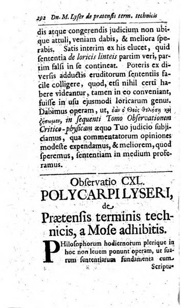 Miscellanea lipsiensia, ad incrementum rei litterariae edita, cum praefatione domini D. Jo. Francisci Buddei theologi, philisophi, et polyhistoris in Academia Ienensi celeberrimi