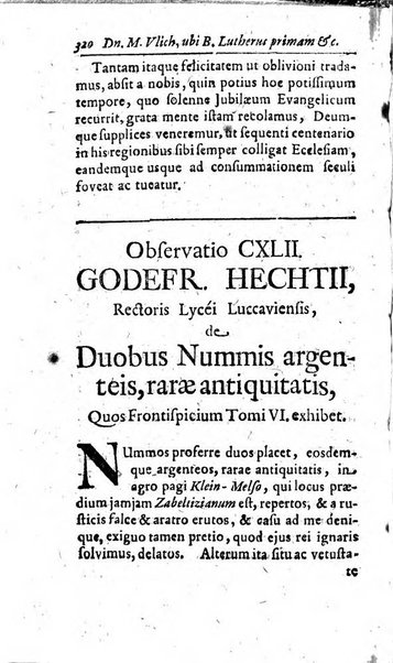 Miscellanea lipsiensia, ad incrementum rei litterariae edita, cum praefatione domini D. Jo. Francisci Buddei theologi, philisophi, et polyhistoris in Academia Ienensi celeberrimi