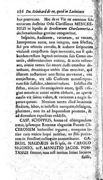 Miscellanea lipsiensia, ad incrementum rei litterariae edita, cum praefatione domini D. Jo. Francisci Buddei theologi, philisophi, et polyhistoris in Academia Ienensi celeberrimi