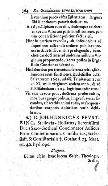 Miscellanea lipsiensia, ad incrementum rei litterariae edita, cum praefatione domini D. Jo. Francisci Buddei theologi, philisophi, et polyhistoris in Academia Ienensi celeberrimi