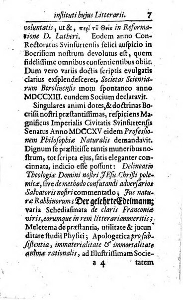 Miscellanea lipsiensia, ad incrementum rei litterariae edita, cum praefatione domini D. Jo. Francisci Buddei theologi, philisophi, et polyhistoris in Academia Ienensi celeberrimi