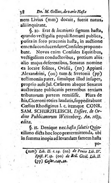 Miscellanea lipsiensia, ad incrementum rei litterariae edita, cum praefatione domini D. Jo. Francisci Buddei theologi, philisophi, et polyhistoris in Academia Ienensi celeberrimi