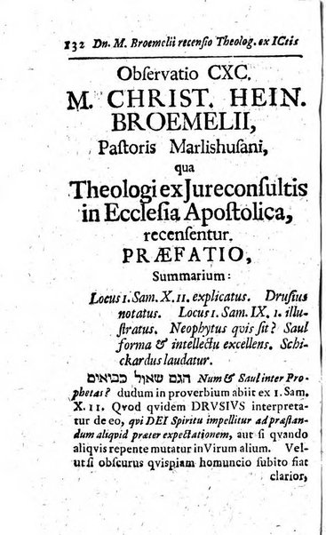 Miscellanea lipsiensia, ad incrementum rei litterariae edita, cum praefatione domini D. Jo. Francisci Buddei theologi, philisophi, et polyhistoris in Academia Ienensi celeberrimi