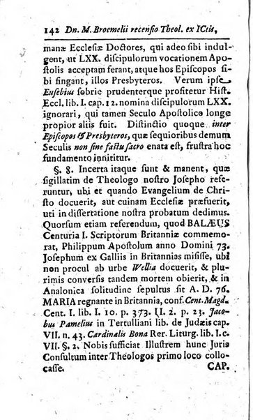 Miscellanea lipsiensia, ad incrementum rei litterariae edita, cum praefatione domini D. Jo. Francisci Buddei theologi, philisophi, et polyhistoris in Academia Ienensi celeberrimi