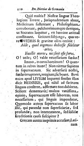 Miscellanea lipsiensia, ad incrementum rei litterariae edita, cum praefatione domini D. Jo. Francisci Buddei theologi, philisophi, et polyhistoris in Academia Ienensi celeberrimi