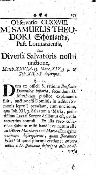 Miscellanea lipsiensia, ad incrementum rei litterariae edita, cum praefatione domini D. Jo. Francisci Buddei theologi, philisophi, et polyhistoris in Academia Ienensi celeberrimi