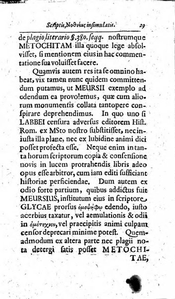 Miscellanea lipsiensia, ad incrementum rei litterariae edita, cum praefatione domini D. Jo. Francisci Buddei theologi, philisophi, et polyhistoris in Academia Ienensi celeberrimi