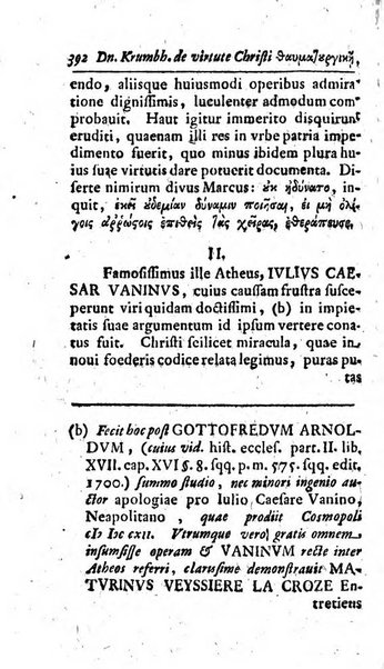 Miscellanea lipsiensia, ad incrementum rei litterariae edita, cum praefatione domini D. Jo. Francisci Buddei theologi, philisophi, et polyhistoris in Academia Ienensi celeberrimi