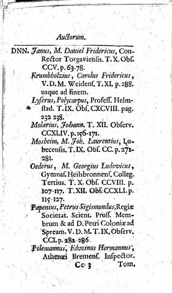 Miscellanea lipsiensia, ad incrementum rei litterariae edita, cum praefatione domini D. Jo. Francisci Buddei theologi, philisophi, et polyhistoris in Academia Ienensi celeberrimi