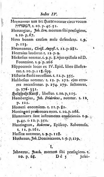 Miscellanea lipsiensia, ad incrementum rei litterariae edita, cum praefatione domini D. Jo. Francisci Buddei theologi, philisophi, et polyhistoris in Academia Ienensi celeberrimi