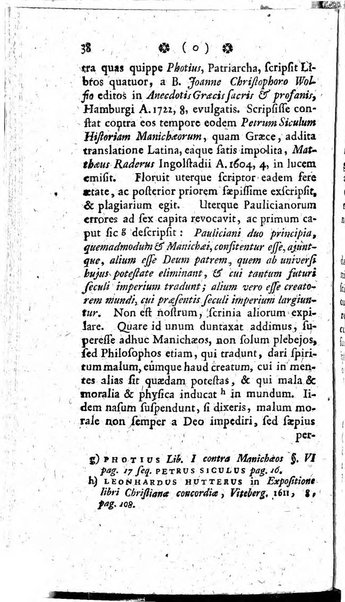 Miscellanea Lipsiensia nova, ad incrementum scientiarum, ab his qui sunt in colligendis Eruditorum novis actis occupati per partes publicata. Edendi consilium suscepit, sua nonnulla passim addidit, praefationem, qua instituti ratio explicatur, praemisit Frider. Otto Menckenius phil et I.V. Doctor