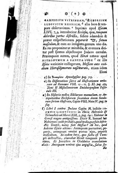 Miscellanea Lipsiensia nova, ad incrementum scientiarum, ab his qui sunt in colligendis Eruditorum novis actis occupati per partes publicata. Edendi consilium suscepit, sua nonnulla passim addidit, praefationem, qua instituti ratio explicatur, praemisit Frider. Otto Menckenius phil et I.V. Doctor