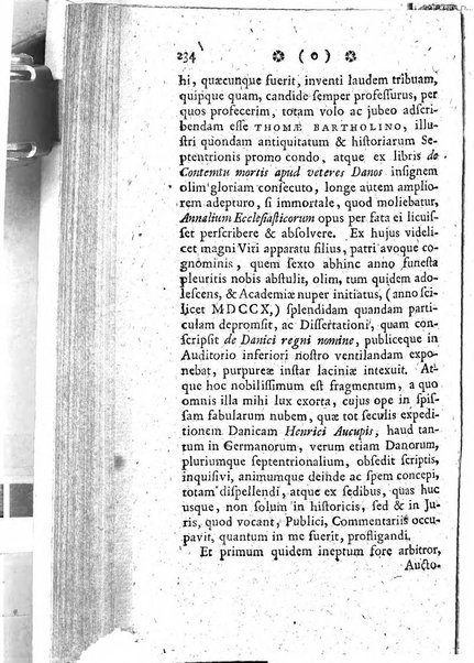 Miscellanea Lipsiensia nova, ad incrementum scientiarum, ab his qui sunt in colligendis Eruditorum novis actis occupati per partes publicata. Edendi consilium suscepit, sua nonnulla passim addidit, praefationem, qua instituti ratio explicatur, praemisit Frider. Otto Menckenius phil et I.V. Doctor