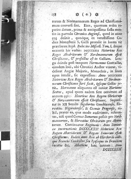 Miscellanea Lipsiensia nova, ad incrementum scientiarum, ab his qui sunt in colligendis Eruditorum novis actis occupati per partes publicata. Edendi consilium suscepit, sua nonnulla passim addidit, praefationem, qua instituti ratio explicatur, praemisit Frider. Otto Menckenius phil et I.V. Doctor