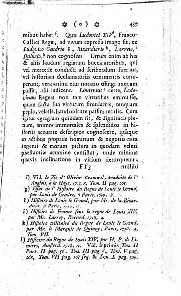 Miscellanea Lipsiensia nova, ad incrementum scientiarum, ab his qui sunt in colligendis Eruditorum novis actis occupati per partes publicata. Edendi consilium suscepit, sua nonnulla passim addidit, praefationem, qua instituti ratio explicatur, praemisit Frider. Otto Menckenius phil et I.V. Doctor