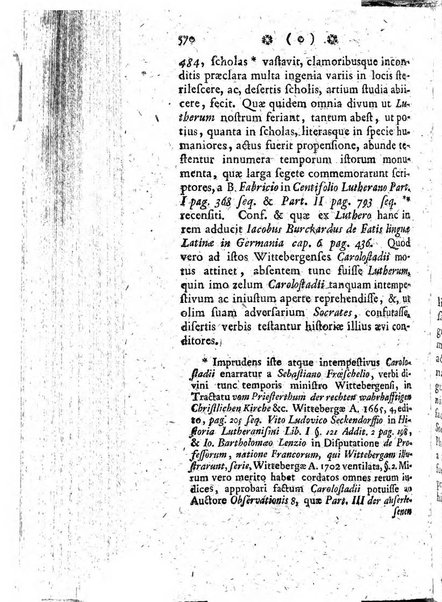 Miscellanea Lipsiensia nova, ad incrementum scientiarum, ab his qui sunt in colligendis Eruditorum novis actis occupati per partes publicata. Edendi consilium suscepit, sua nonnulla passim addidit, praefationem, qua instituti ratio explicatur, praemisit Frider. Otto Menckenius phil et I.V. Doctor