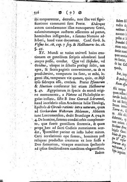 Miscellanea Lipsiensia nova, ad incrementum scientiarum, ab his qui sunt in colligendis Eruditorum novis actis occupati per partes publicata. Edendi consilium suscepit, sua nonnulla passim addidit, praefationem, qua instituti ratio explicatur, praemisit Frider. Otto Menckenius phil et I.V. Doctor