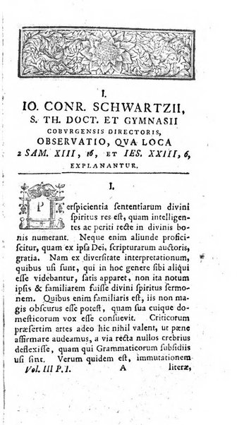 Miscellanea Lipsiensia nova, ad incrementum scientiarum, ab his qui sunt in colligendis Eruditorum novis actis occupati per partes publicata. Edendi consilium suscepit, sua nonnulla passim addidit, praefationem, qua instituti ratio explicatur, praemisit Frider. Otto Menckenius phil et I.V. Doctor