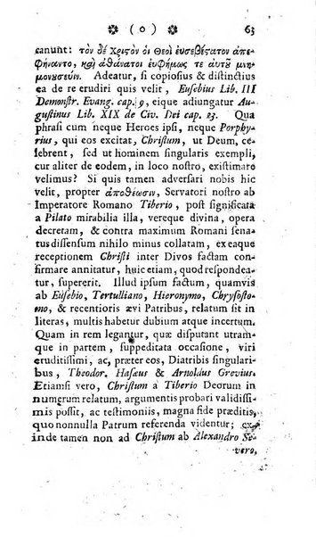 Miscellanea Lipsiensia nova, ad incrementum scientiarum, ab his qui sunt in colligendis Eruditorum novis actis occupati per partes publicata. Edendi consilium suscepit, sua nonnulla passim addidit, praefationem, qua instituti ratio explicatur, praemisit Frider. Otto Menckenius phil et I.V. Doctor