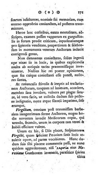 Miscellanea Lipsiensia nova, ad incrementum scientiarum, ab his qui sunt in colligendis Eruditorum novis actis occupati per partes publicata. Edendi consilium suscepit, sua nonnulla passim addidit, praefationem, qua instituti ratio explicatur, praemisit Frider. Otto Menckenius phil et I.V. Doctor