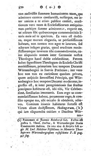 Miscellanea Lipsiensia nova, ad incrementum scientiarum, ab his qui sunt in colligendis Eruditorum novis actis occupati per partes publicata. Edendi consilium suscepit, sua nonnulla passim addidit, praefationem, qua instituti ratio explicatur, praemisit Frider. Otto Menckenius phil et I.V. Doctor