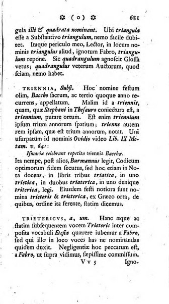 Miscellanea Lipsiensia nova, ad incrementum scientiarum, ab his qui sunt in colligendis Eruditorum novis actis occupati per partes publicata. Edendi consilium suscepit, sua nonnulla passim addidit, praefationem, qua instituti ratio explicatur, praemisit Frider. Otto Menckenius phil et I.V. Doctor